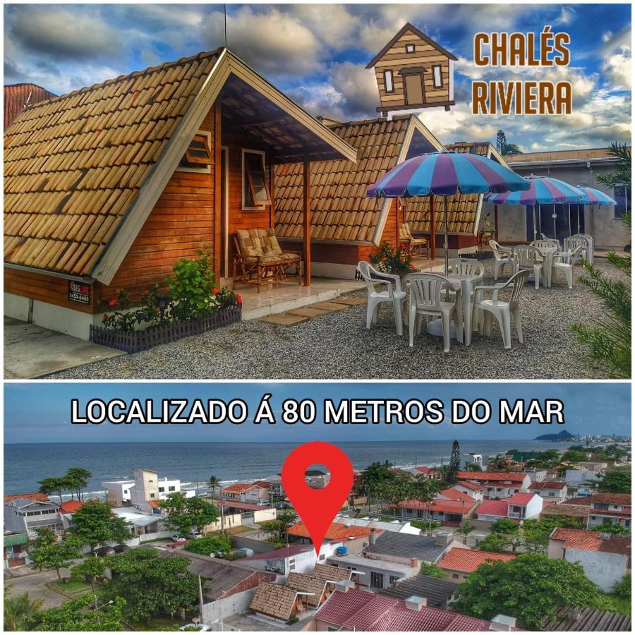 Residencial Chales Riviera Matinhos Eksteriør billede